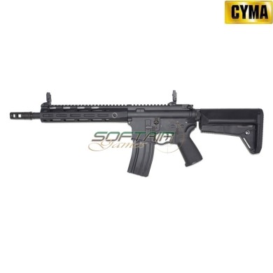 Fucile Elettrico M4 Platinum Tracer QBS LC Style 10" NERO Cyma (cm068m-10)