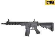 Electric Rifle M4 Platinum Tracer LC Style 10.5" BLACK Cyma (cm06r-10.5)