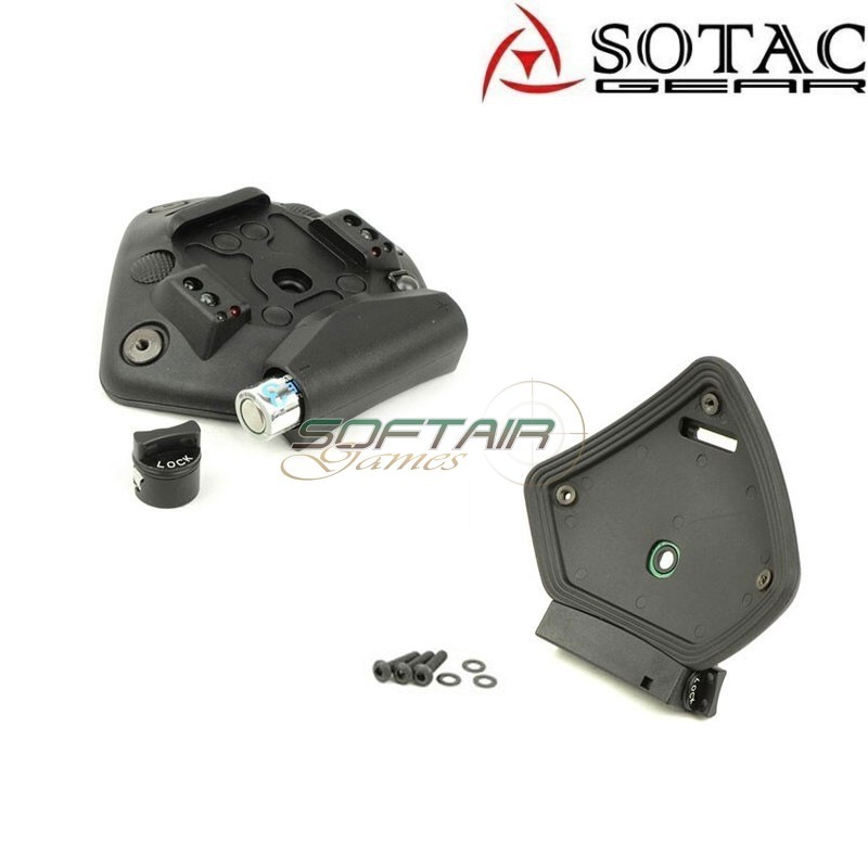 Mount Elmetto Universal Shroud-Light DARK EARTH Sotac (sg-mgy-03-de)