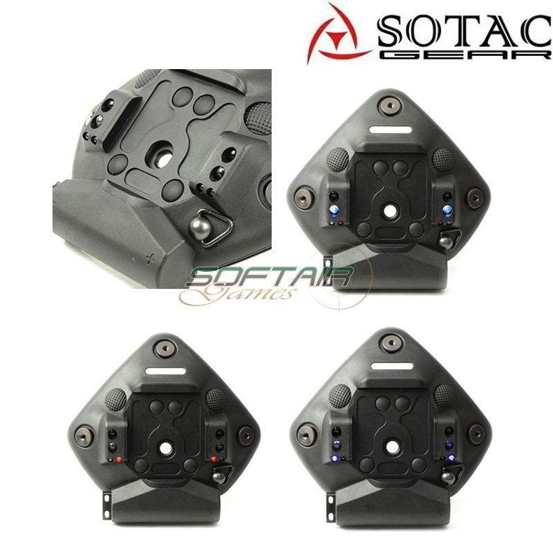 Mount Elmetto Universal Shroud-Light DARK EARTH Sotac (sg-mgy-03-de)