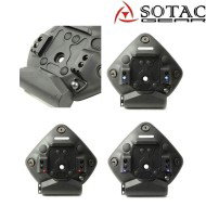 Mount Helmet Universal Shroud-Light DARK EARTH Sotac (sg-mgy-03-de)