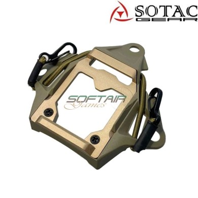 Mount Helmet Shroud OPC Style DARK EARTH Sotac (sg-mgy-003-de)