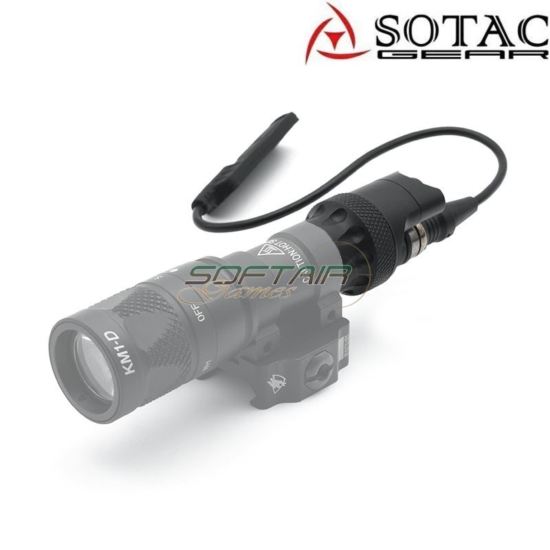 Dual switch remote cable BLACK Sotac (sg-sw-04-bk)