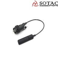 Dual switch remote cable BLACK Sotac (sg-sw-04-bk)