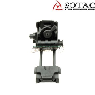 Mount helmet L4G24 Ver. B with skeleton shroud set BLACK sotac (sg-l4g24-b-bk)