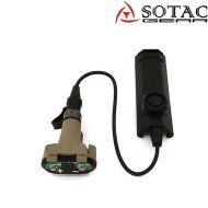 Cavo remoto Dual Switch per X300/X400 DARK EARTH Sotac (sg-sw-1-de)