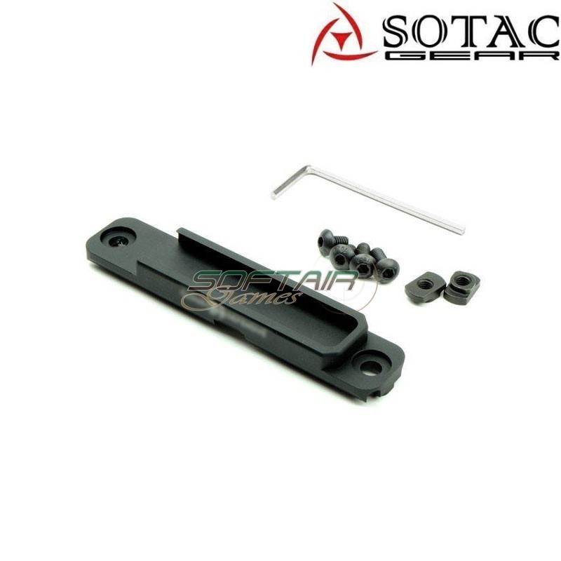 LCS MK1 Switch Mount LC  BLACK Sotac (sg-99-bk)
