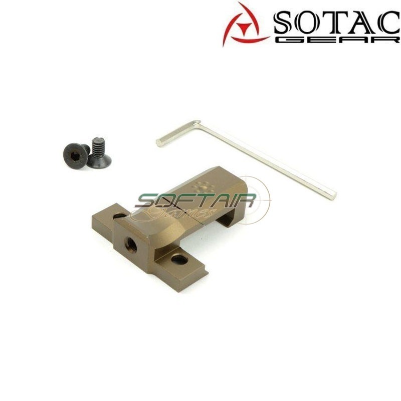 Tactical Side Scout Mount 20mm Weaver DARK EARTH for M600 Sotac (sg-jq-089-de)