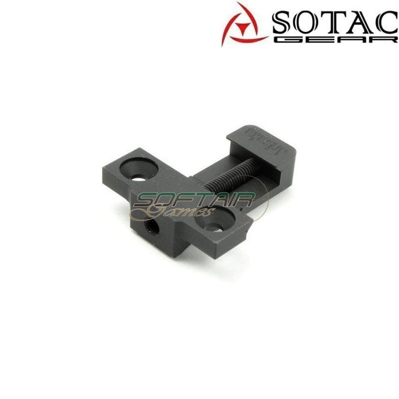 Tactical Side Scout Mount 20mm Weaver NERO per M600 Sotac (sg-jq-089-bk)