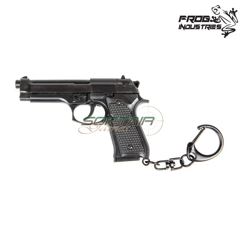 Keychain M92 style BLACK Frog Industries® (fi-033178-bk)