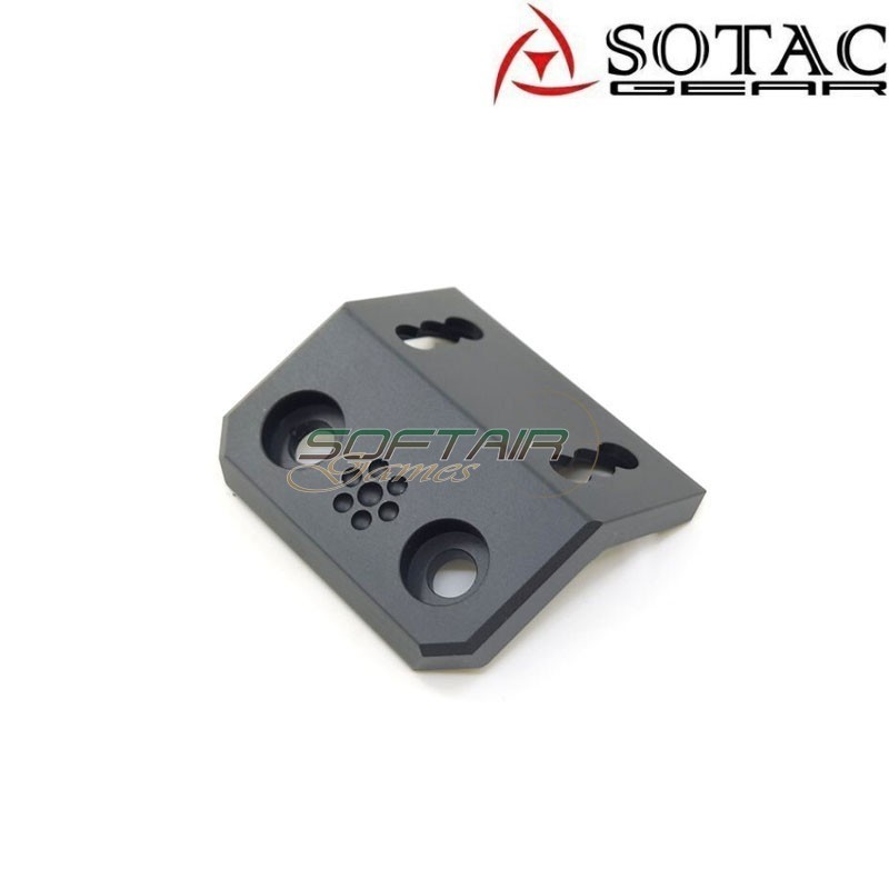 Tactical Side Scout Mount LC Weaver BLACK for M300/M600 Sotac (sg-jq-087-bk)