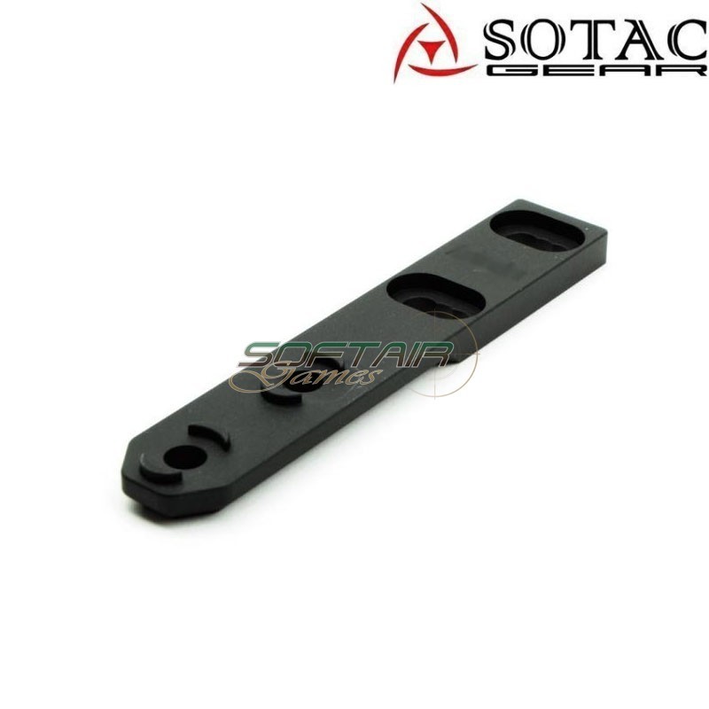 Compact Scout Light Rail Mount BLACK for M300/M600 Sotac (sg-jq-093-bk)