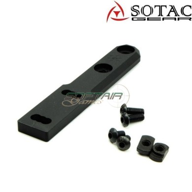 Compact Scout Light Rail Mount NERO per M300/M600 Sotac (sg-jq-093-bk)