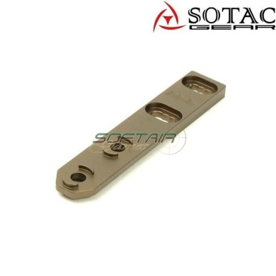 Compact Scout Light Rail Mount DARK EARTH for M300/M600 Sotac (sg-jq-093-de)
