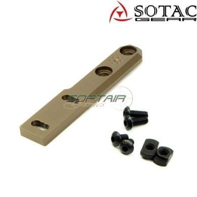 Compact Scout Light Rail Mount DARK EARTH per M300/M600 Sotac (sg-jq-093-de)