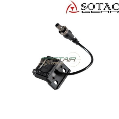 MOD-A BLACK tactical button SF Plug BLACK for flashlight Sotac (sg-mod-a-bk)