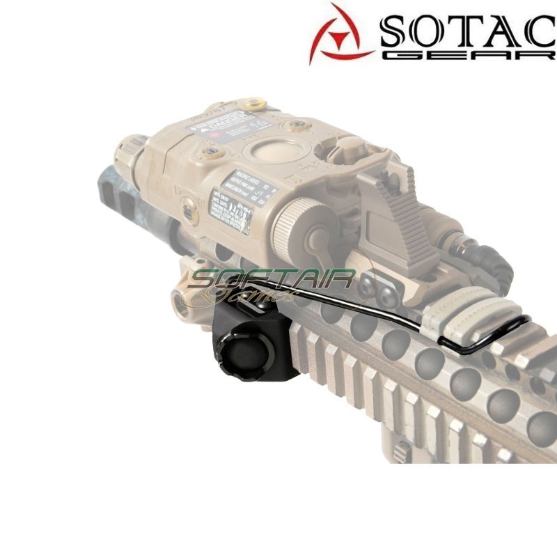 MOD-B tactical button SF Plug BLACK for flashlight Sotac (sg-mod-b-bk)