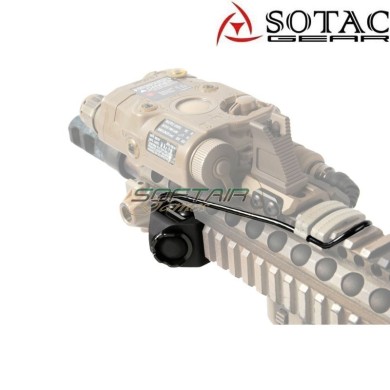 MOD-B bottone tattico SF Plug DARK EARTH per torcia Sotac (sg-mod-b-de)