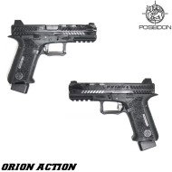 Gas GBB pistol Orion No.2-Action BLACK Poseidon (ppw-02-a-bk)