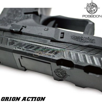 Pistola a gas Orion No.2-Action BLACK Poseidon (ppw-02-a-bk)