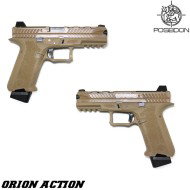 Gas GBB pistol Orion No.2-Action TAN Poseidon (ppw-02-a-tan)