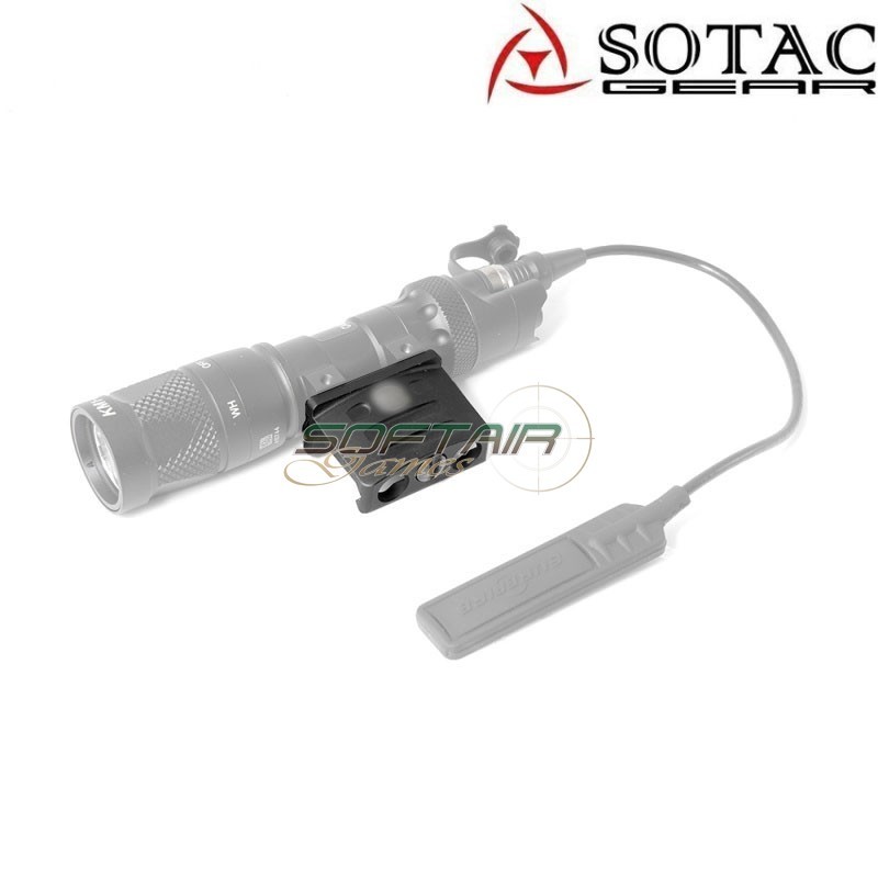 RM45 SF offset mount BLACK for flashlight M300/M600 Sotac (sg-jq-086-bk)