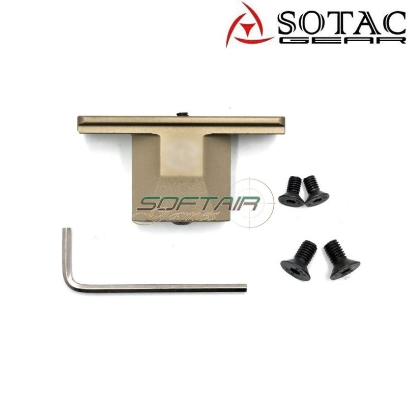 RM45L SF offset mount DARK EARTH for flashlight M951/M952 Sotac (sg-jq-094-de)