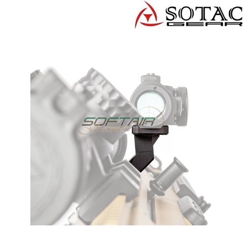 T2 / RMR offset mount DARK EARTH per weaver 20mm Sotac (sg-jq-095-de)