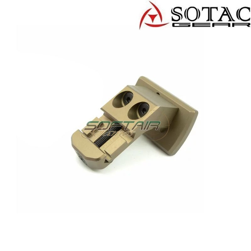 T2 / RMR offset mount DARK EARTH for weaver 20mm Sotac (sg-jq-095-de)