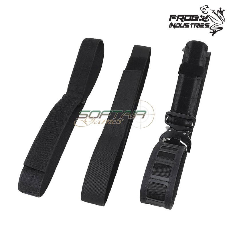 Cintura knight ron. style tattica NERA frog industries® (fi-ba28-bk)