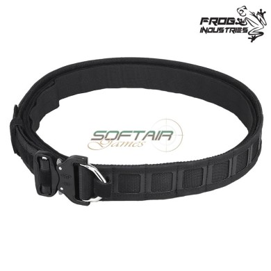 Tactical belt Knight ron. style BLACK Frog Industries® (fi-ba28-bk)