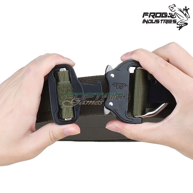 Tactical belt Knight ron. style RANGER GREEN Frog Industries® (fi-ba28-rg)