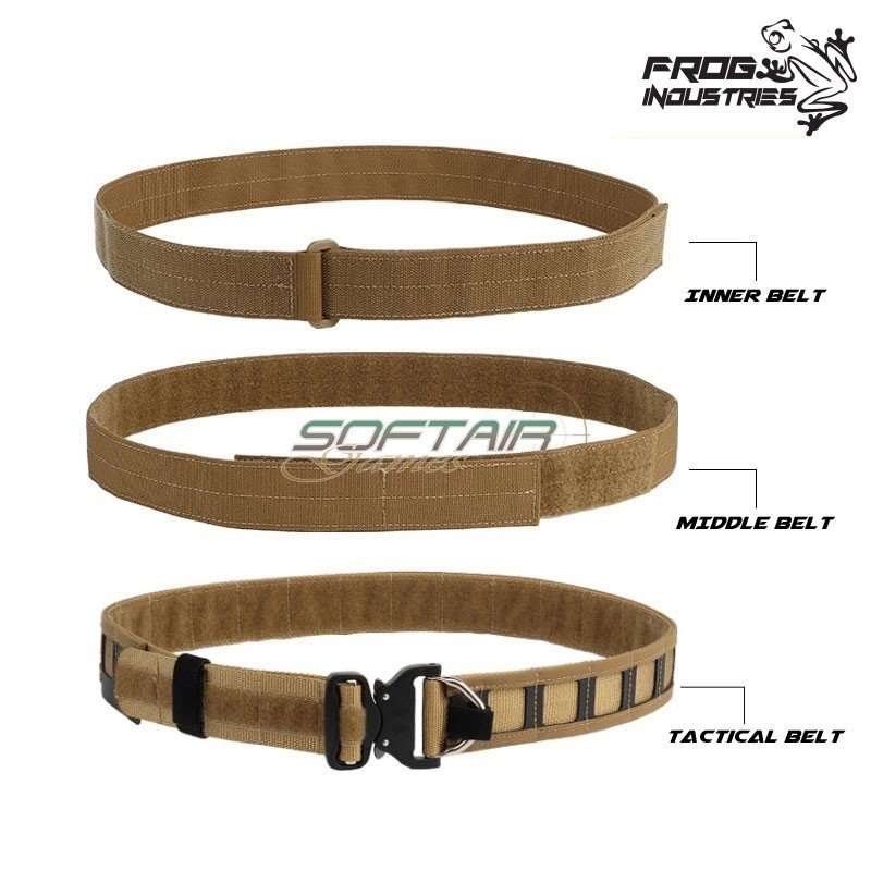 Tactical belt Knight ron. style MULTICAM Frog Industries® (fi-ba28-mc)