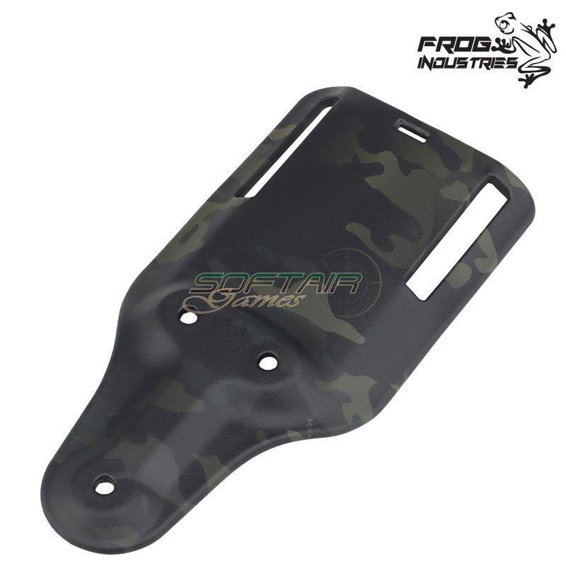 Tactical holster LONG MULTICAM BLACK adapter base frog industries® (fi-wo-gb56mcbk)