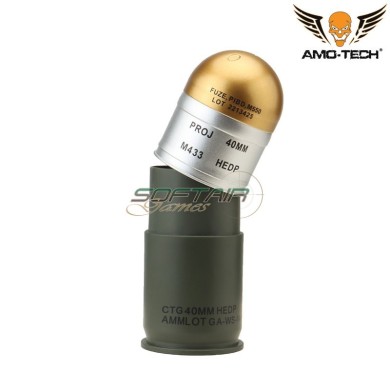 KIT 3pz Granate Dummy 40mm M433 Amo-Tech® (amt-ex036)