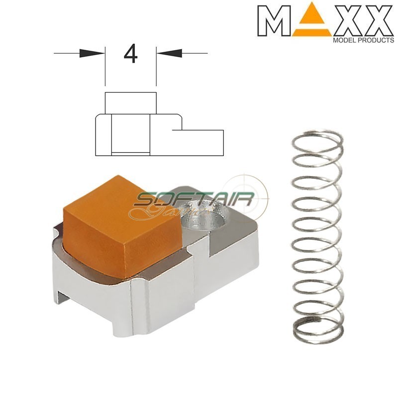Hopup Chamber Soft Flat Nub 4mm Maxx Model (mx-hop010sf4)