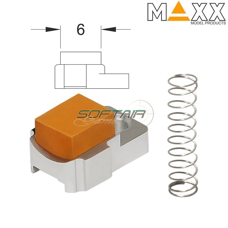 Hopup Chamber Soft Flat Nub 6mm Maxx Model (mx-hop010sf6)