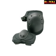 Set Knee / Elbow Pad BLACK Royal (g1-bk)
