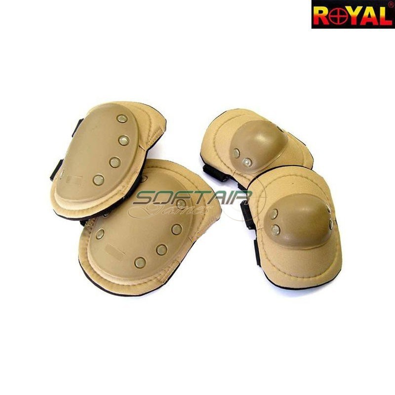 Set Ginocchiere/gomitiere TAN Royal (g1-tan)