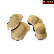Set Ginocchiere/gomitiere TAN Royal (g1-tan)