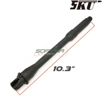 Canna esterna black 10.3" per aeg m4 5ku (5ku-123)