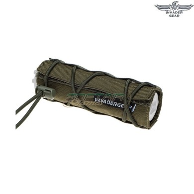 Cover for silencer 14cm OLIVE DRAB Invader Gear (ig-34787-od)