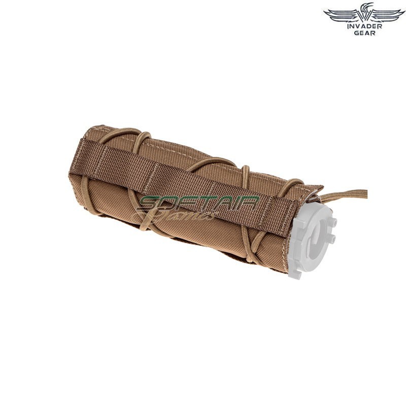Cover for silencer 14cm COYOTE BROWN Invader Gear (ig-34788-cb)
