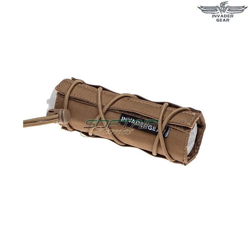 Cover per silenziatore 14cm COYOTE BROWN Invader Gear (ig-34788-cb)
