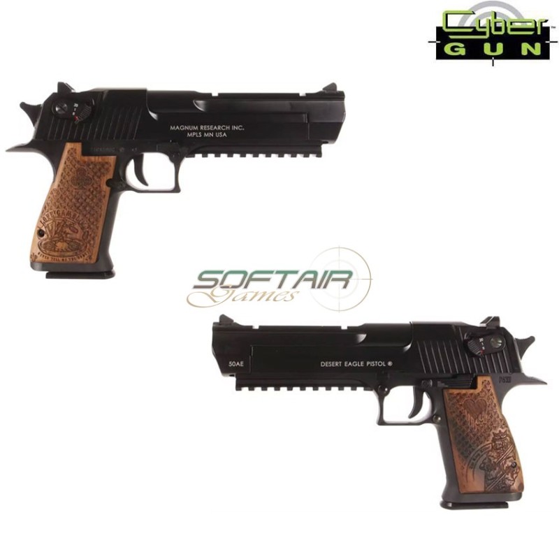 LIMITED EDITION CO2 Pistol Desert Eagle .50AE poker metal slide cybergun (950530)