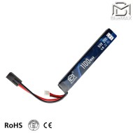 Batteria LiFE Connettore Mini Tamiya 9.9v X 1100mah 20c Stick Type Bluemax-power® (bmp-9.9x1100-stick)