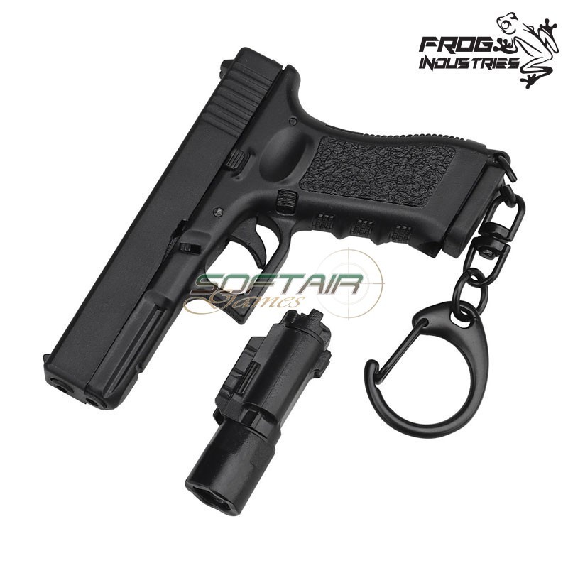 Portachiavi GLK. style Flashlight NERO Frog Industries® (fi-woac31-bk)