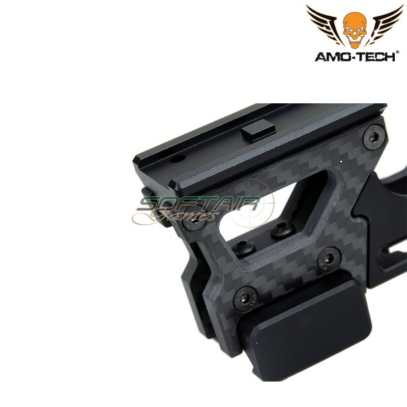 Optic mount  estensione 2.26 NERA Amo-tech® (amt-mt-001-bk)