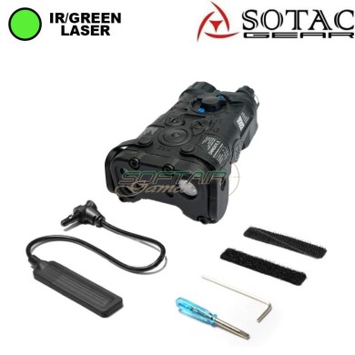 L3-NGAL Green laser + IR Laser + Torcia BLACK Sotac (sg-sjgq-5-bk)