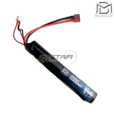 Li-ion Battery Deans Connector 7.4v X 2500mah 10c Stick Type Bluemax-power® (bmp-7.4x2500-ds-stk)